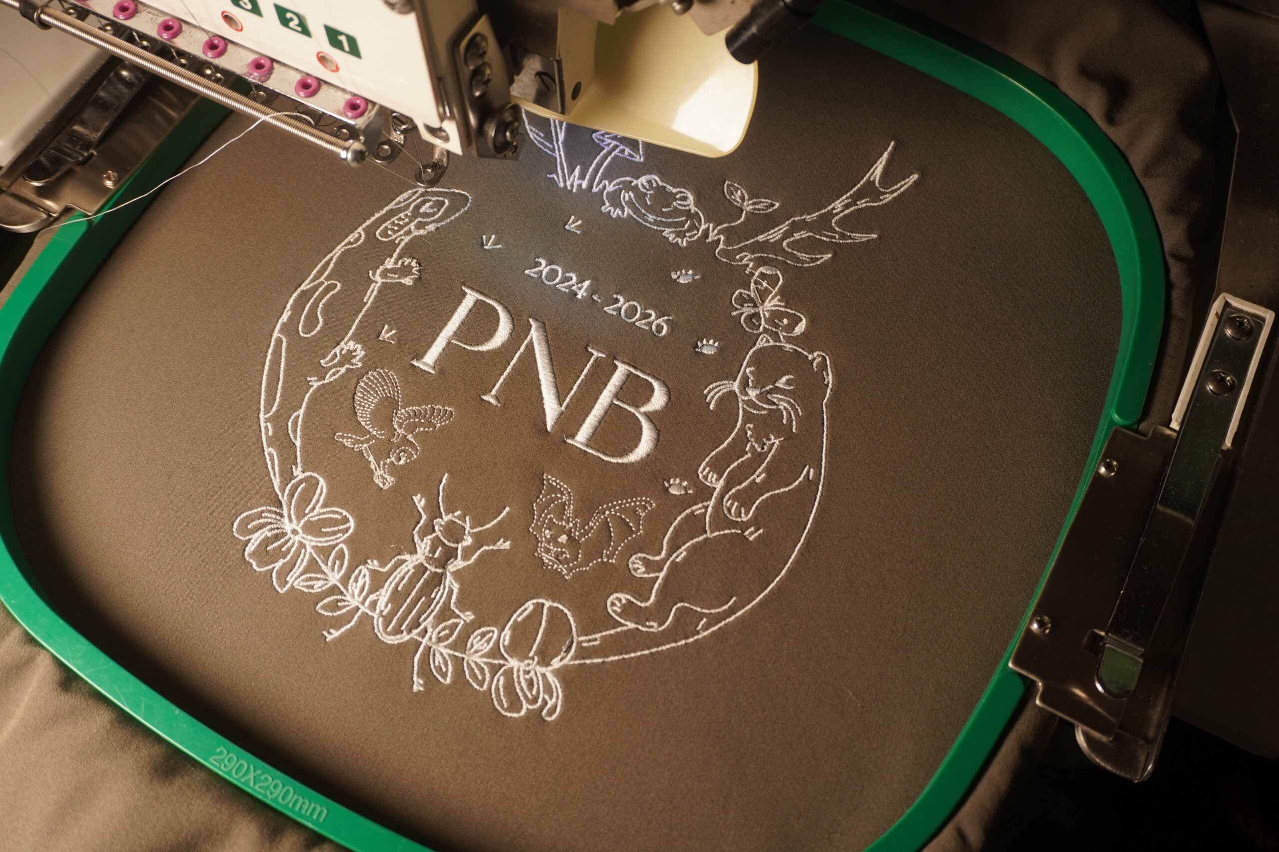 Broderie réalisée à Rennes par Mondialekte